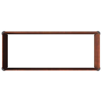 Garden Bed Rusty Steel 100x40x55cm