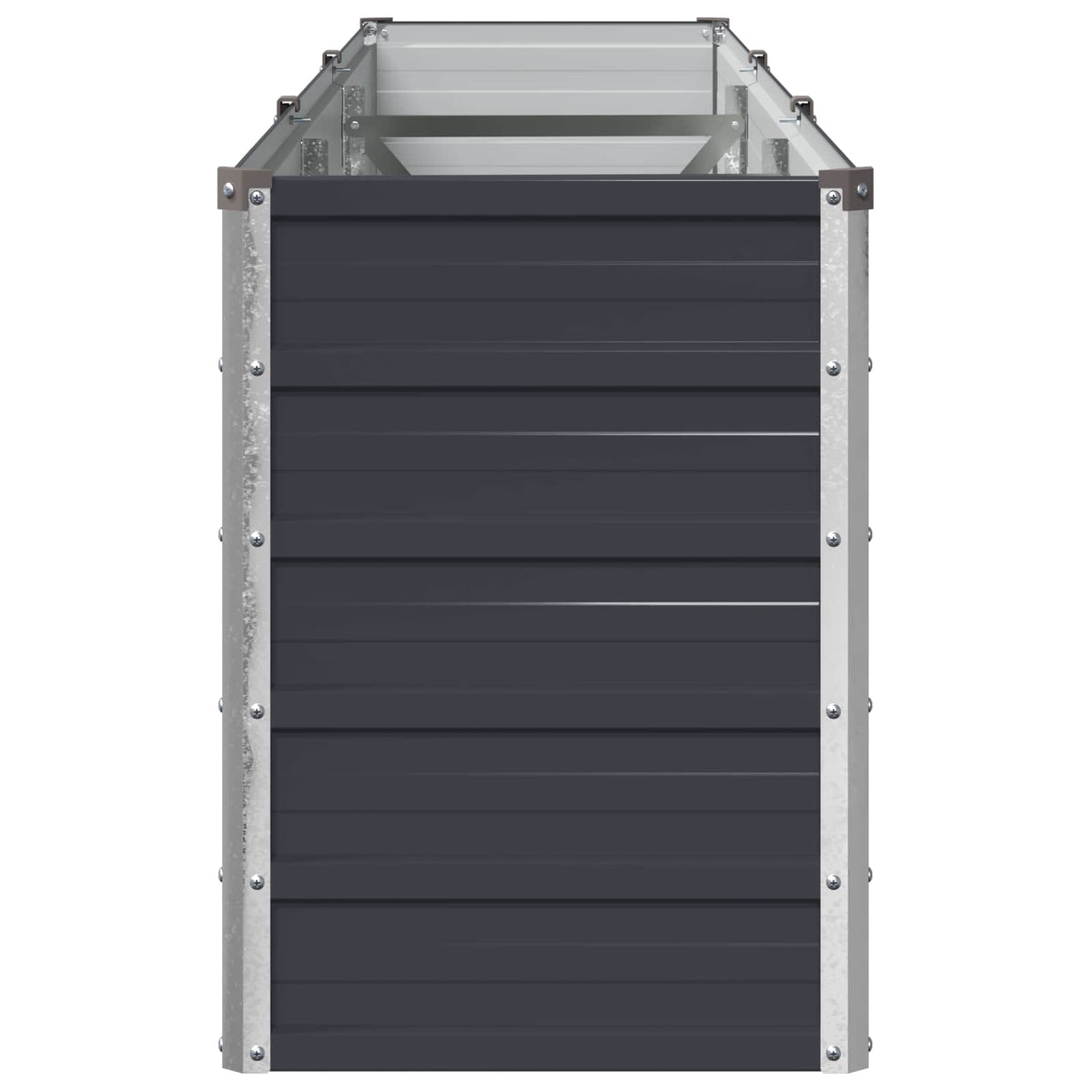 Garden Bed Steel Anthracite 240x40x55cm