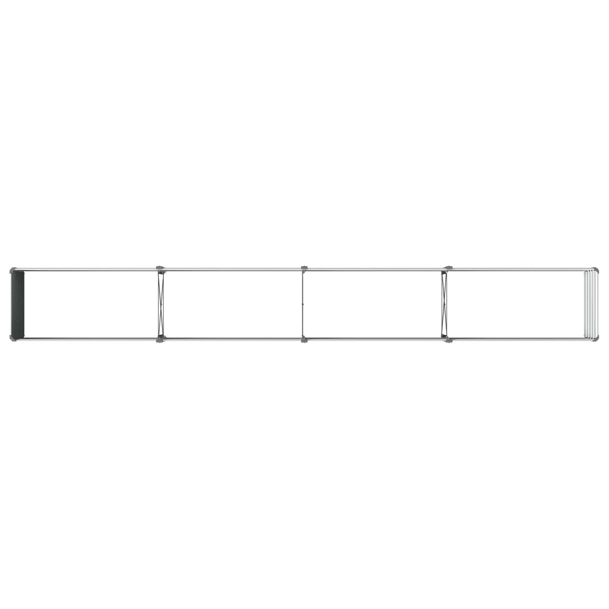 Grey Steel Raised Garden Bed 320x40x55cm