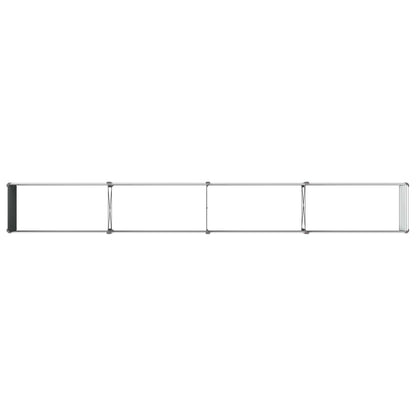 Grey Steel Raised Garden Bed 320x40x55cm