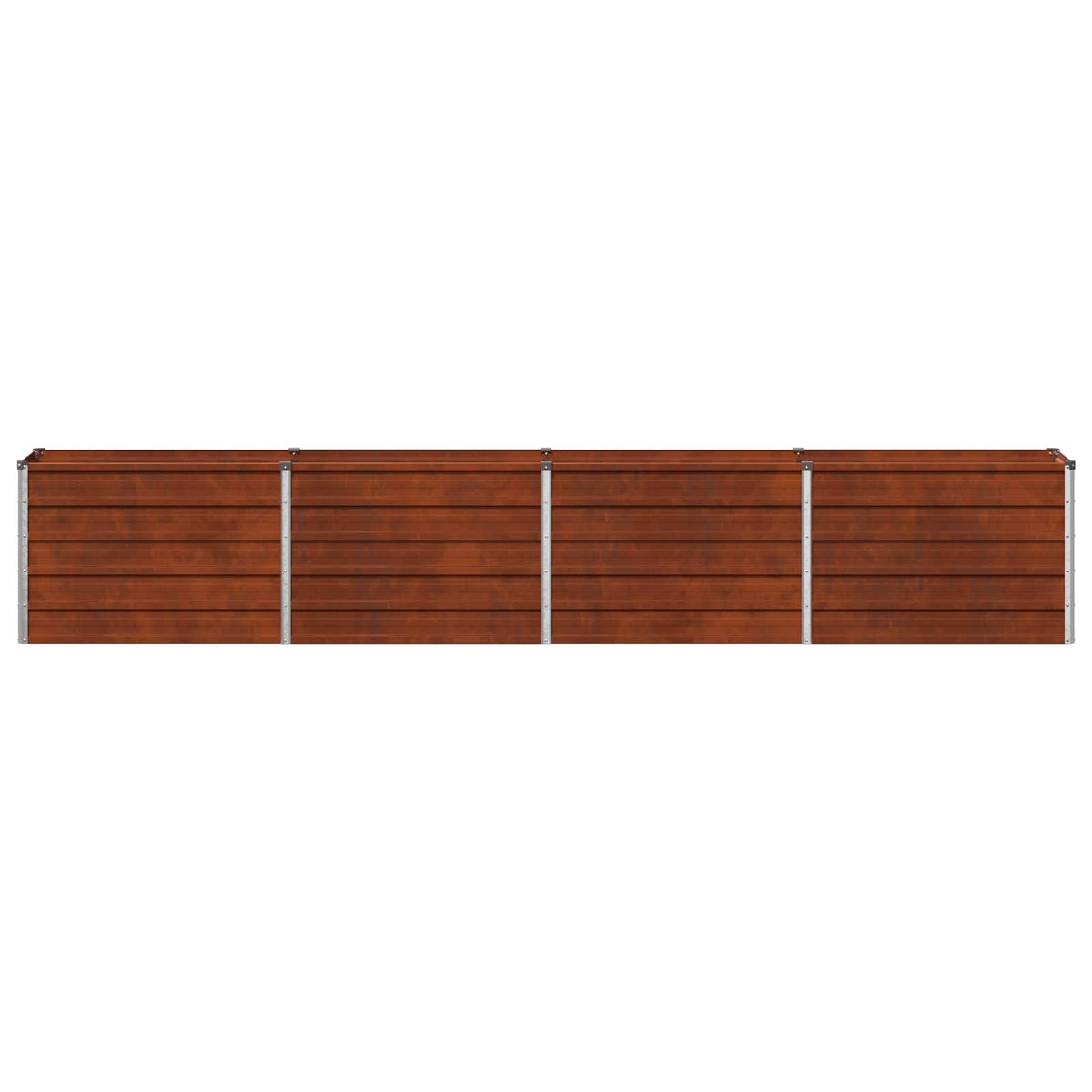 Raised Garden Bed Rusty Steel 320x40x55cm