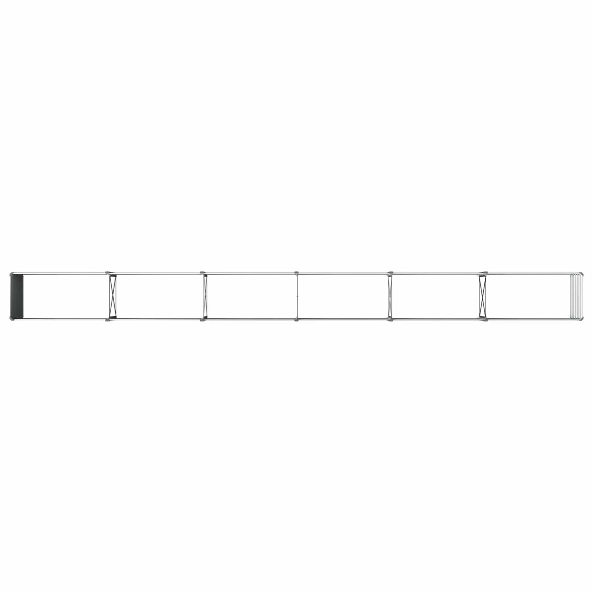 Steel Raised Garden Bed Anthracite 480x40x55cm