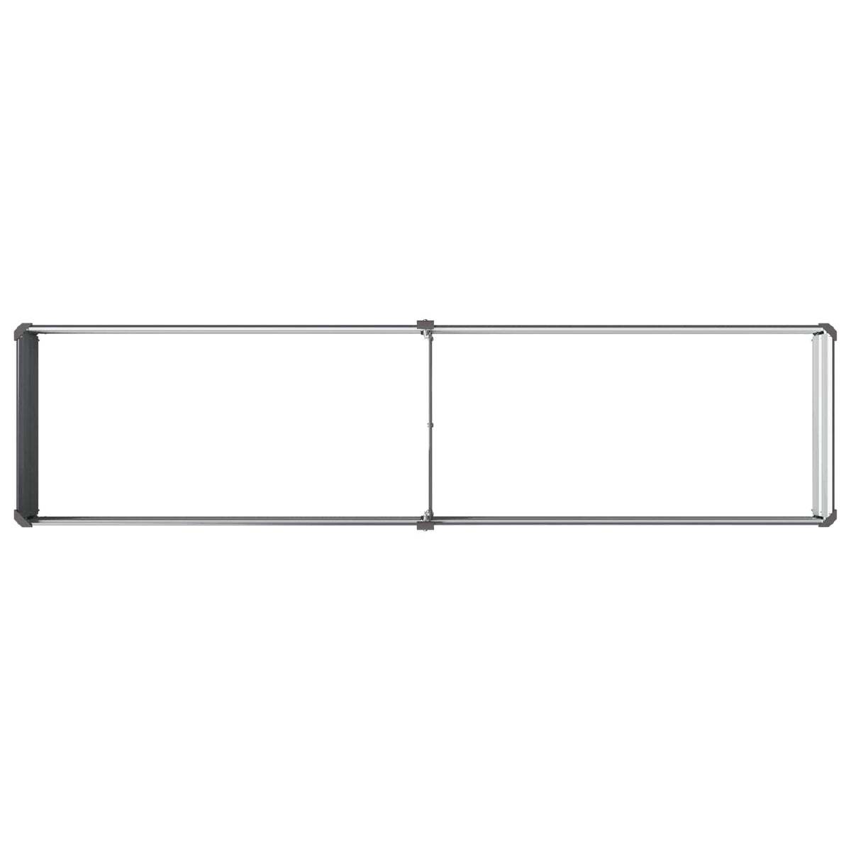 Steel Raised Garden Bed Anthracite 160x40x24cm