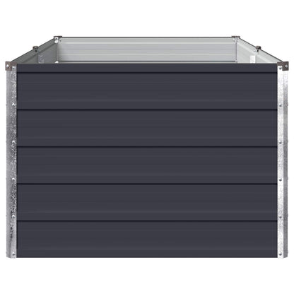 Steel Raised Garden Bed Anthracite 160x80x55cm