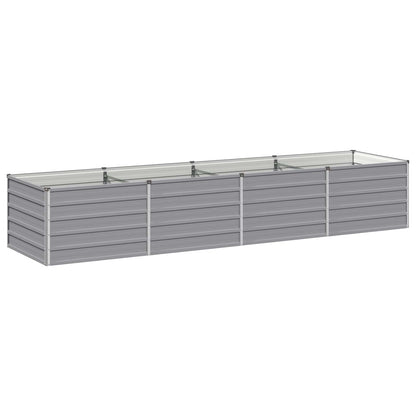 Grey Steel Garden Bed 320x80x55cm
