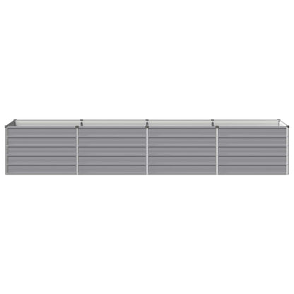 Grey Steel Garden Bed 320x80x55cm