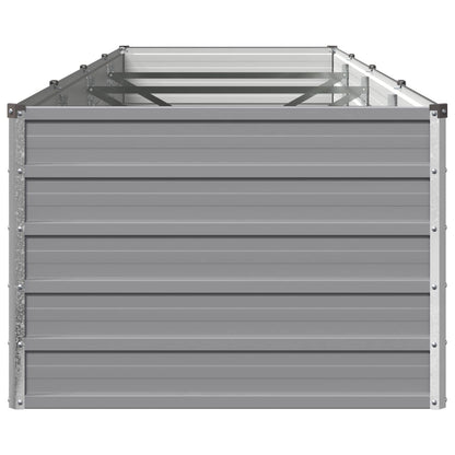 Grey Steel Garden Bed 320x80x55cm