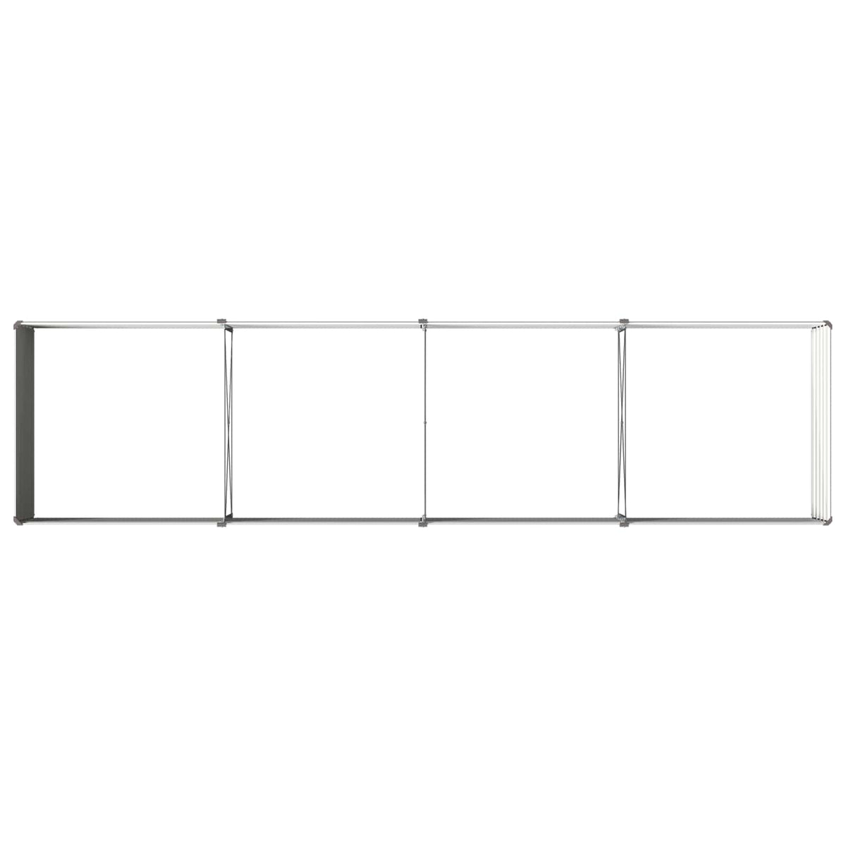 Grey Steel Garden Bed 320x80x55cm
