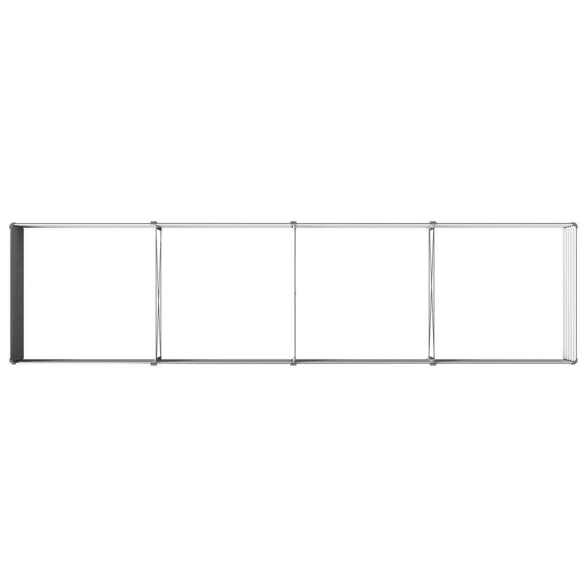 Raised Garden Bed Anthracite Steel 320x80x55cm