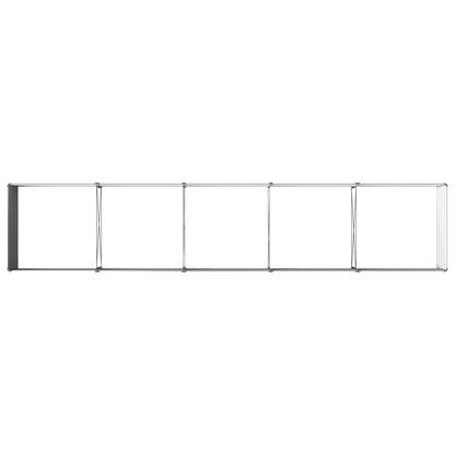 Raised Garden Bed Anthracite Steel 400x80x55cm