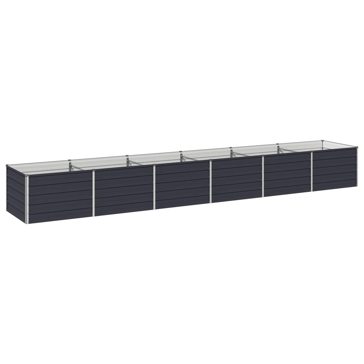 Garden Bed Anthracite Steel 480x80x55cm