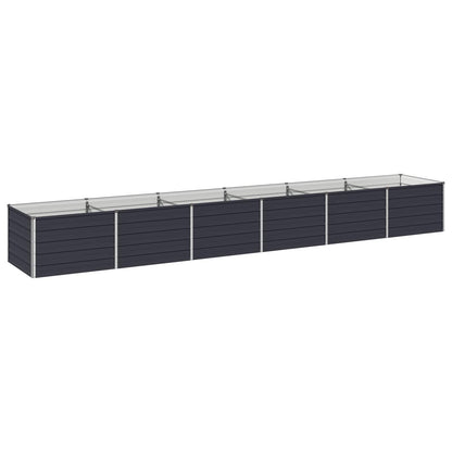 Garden Bed Anthracite Steel 480x80x55cm