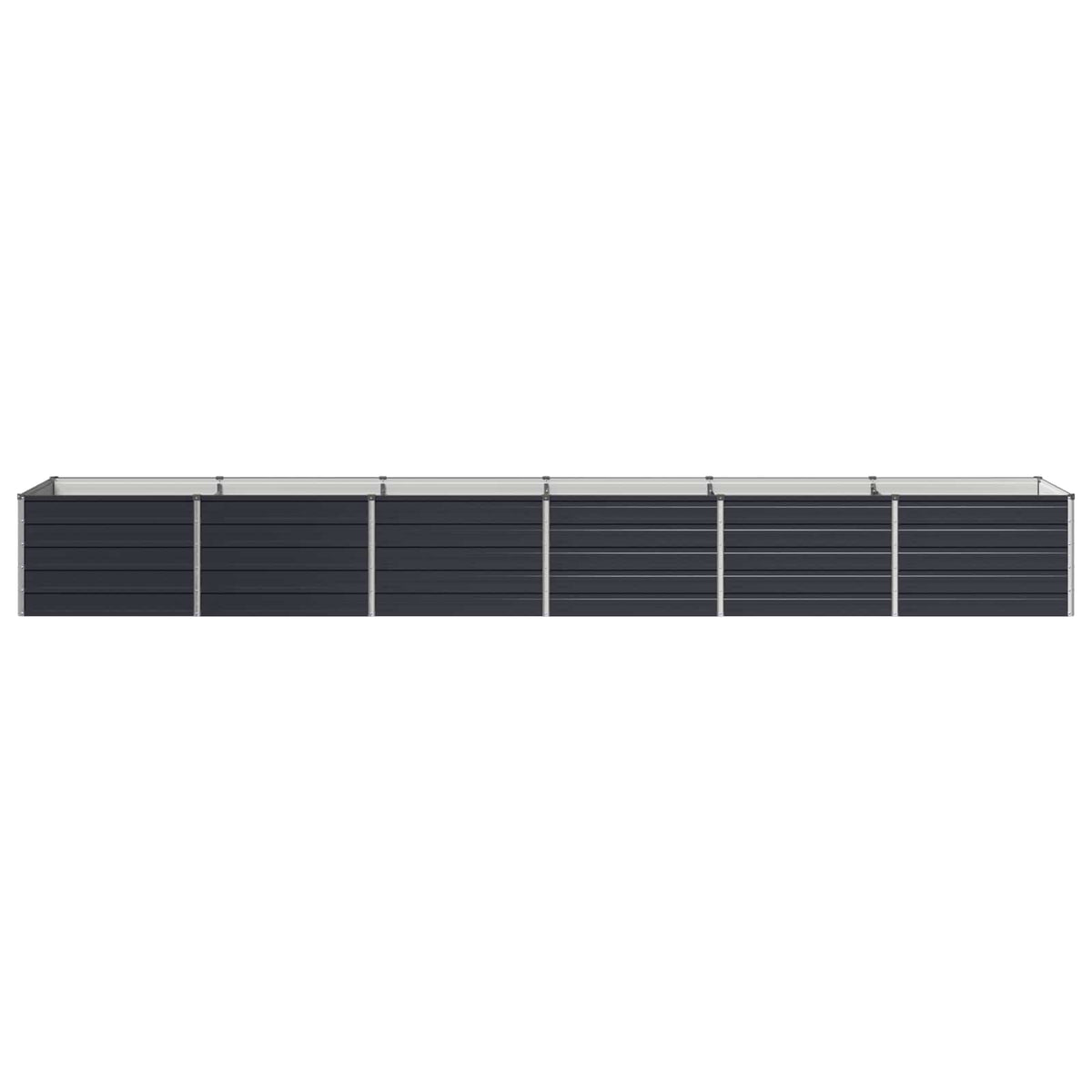 Garden Bed Anthracite Steel 480x80x55cm