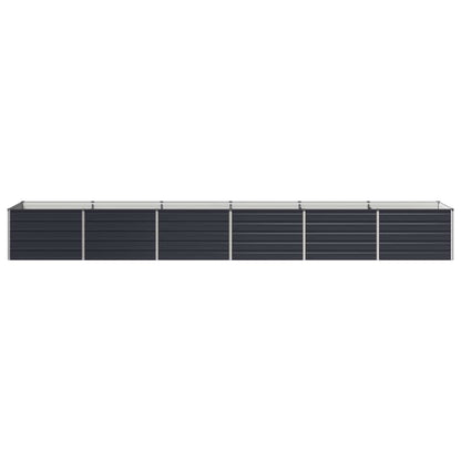 Garden Bed Anthracite Steel 480x80x55cm