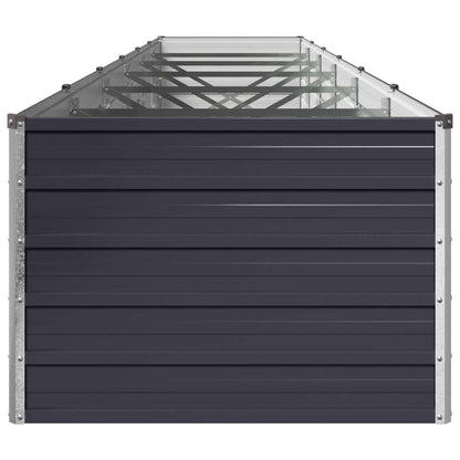 Garden Bed Anthracite Steel 480x80x55cm