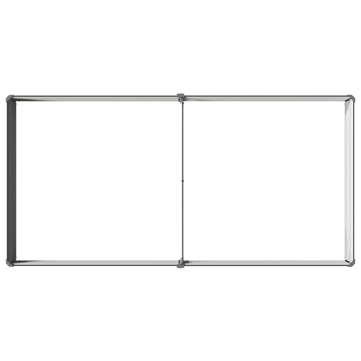 Steel Raised Garden Bed Anthracite 160x80x24cm