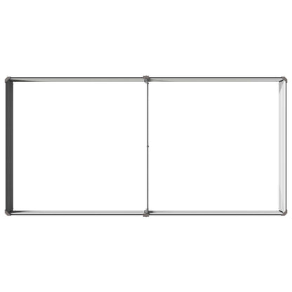 Steel Raised Garden Bed Anthracite 160x80x24cm