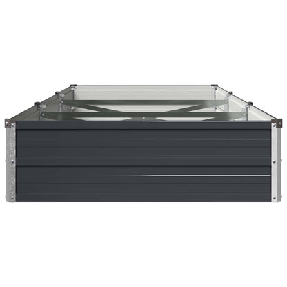Raised Garden Bed Anthracite Steel 240x80x24cm