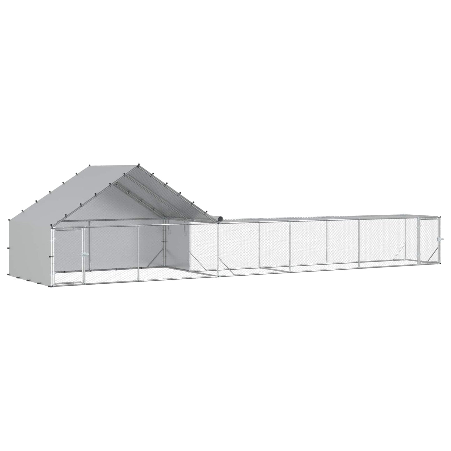 Chicken Coop Silver Yard 8 m x 2 m x 1.9 m