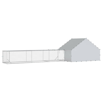 Chicken Coop Silver Yard 8 m x 2 m x 1.9 m