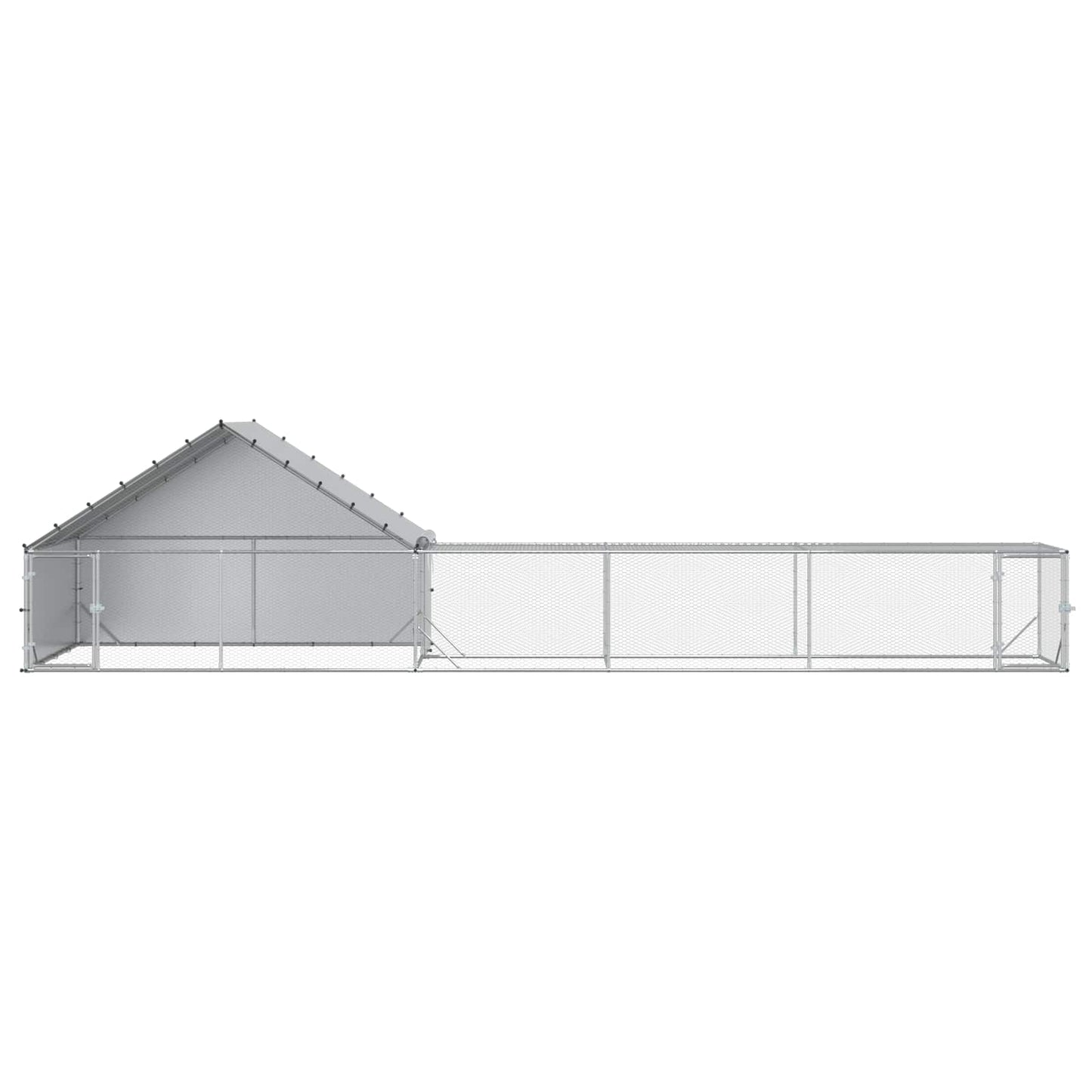 Chicken Coop Silver Yard 8 m x 2 m x 1.9 m