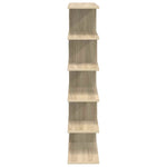 Wall Shelf 12 Compartments Sonoma Oak | HomeAndLiving