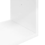 White Wall Shelf 60cm Engineered Wood | HomeAndLiving