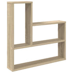 Sonoma Oak Wall Shelf 60cm Engineered Wood | HomeAndLiving