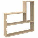 Sonoma Oak Wall Shelf 60cm Engineered Wood | HomeAndLiving
