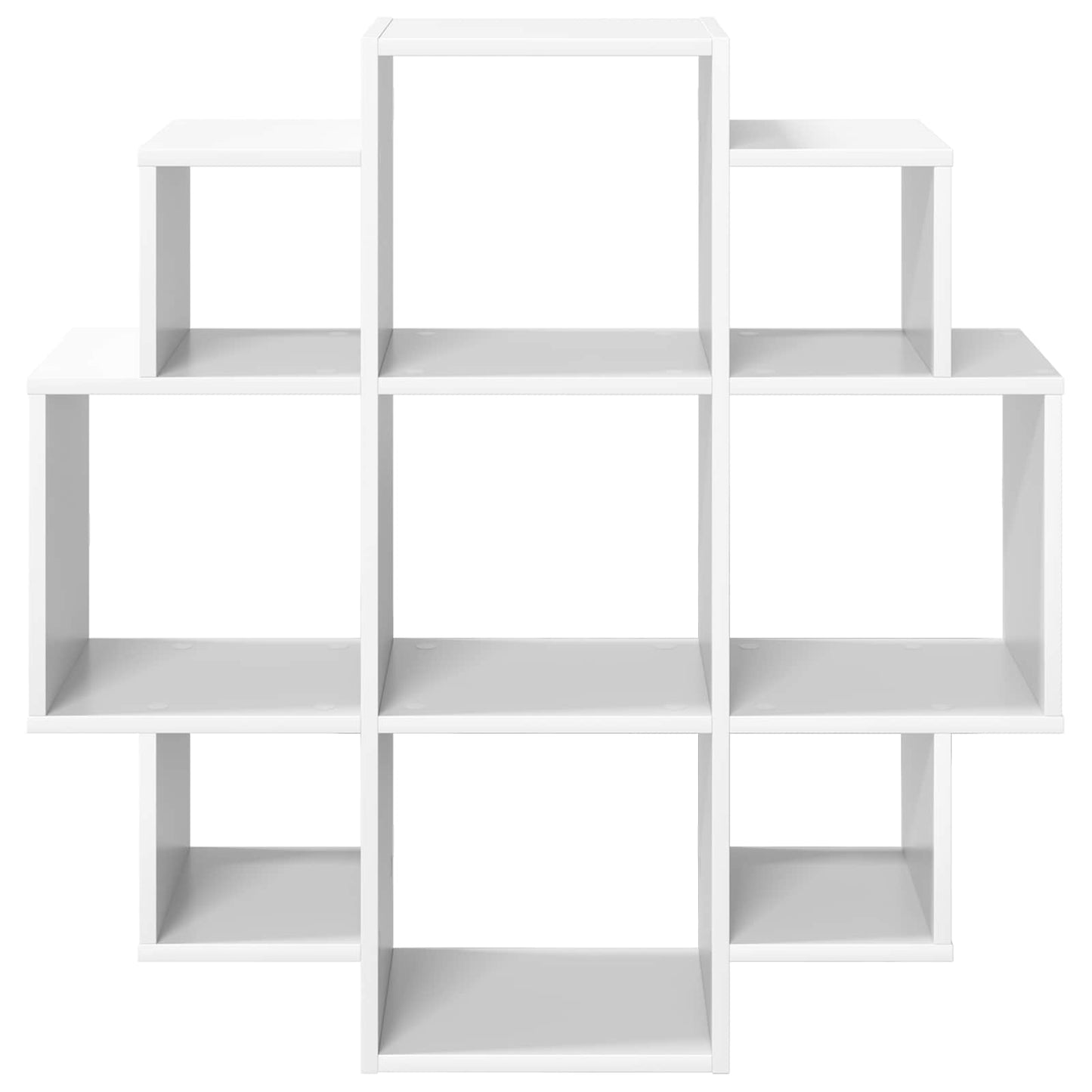 White Wall Shelf 9 Compartments 90cm | HomeAndLiving - 4