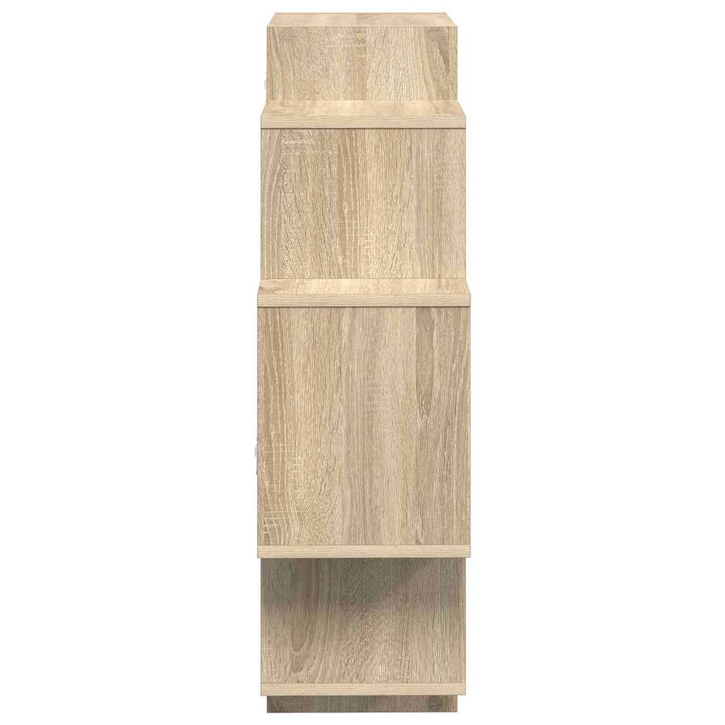 Wall Shelf 9 Compartments Sonoma Oak 90cm | HomeAndLiving - 5