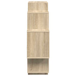 Wall Shelf 9 Compartments Sonoma Oak 90cm | HomeAndLiving