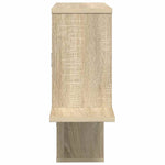 Wall Shelf Sonoma Oak 122cm Engineered Wood | HomeAndLiving
