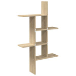 5-Compartment Wall Shelf Sonoma Oak 102cm | HomeAndLiving
