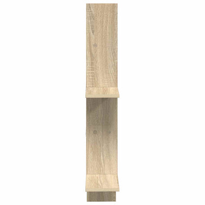 5-Compartment Wall Shelf Sonoma Oak 102cm | HomeAndLiving - 5