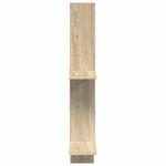 5-Compartment Wall Shelf Sonoma Oak 102cm | HomeAndLiving