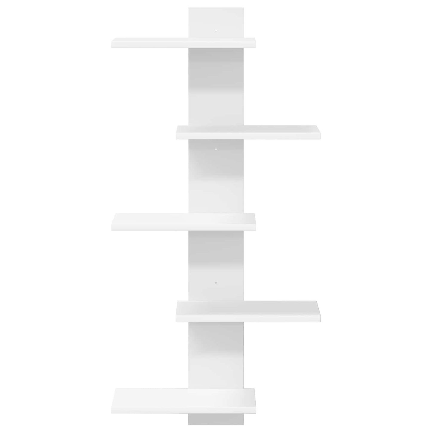 White Floating Wall Shelf 101cm Engineered Wood | HomeAndLiv - 4
