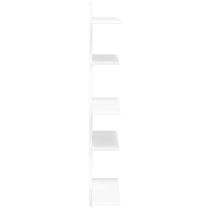 White Floating Wall Shelf 101cm Engineered Wood | HomeAndLiv - 5