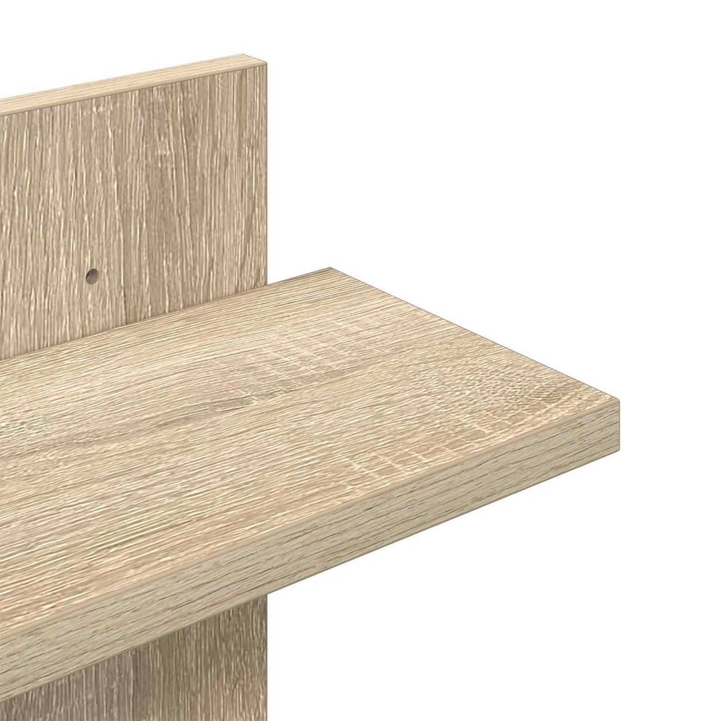 Floating Wall Shelf Sonoma Oak 101cm | HomeAndLiving - 7