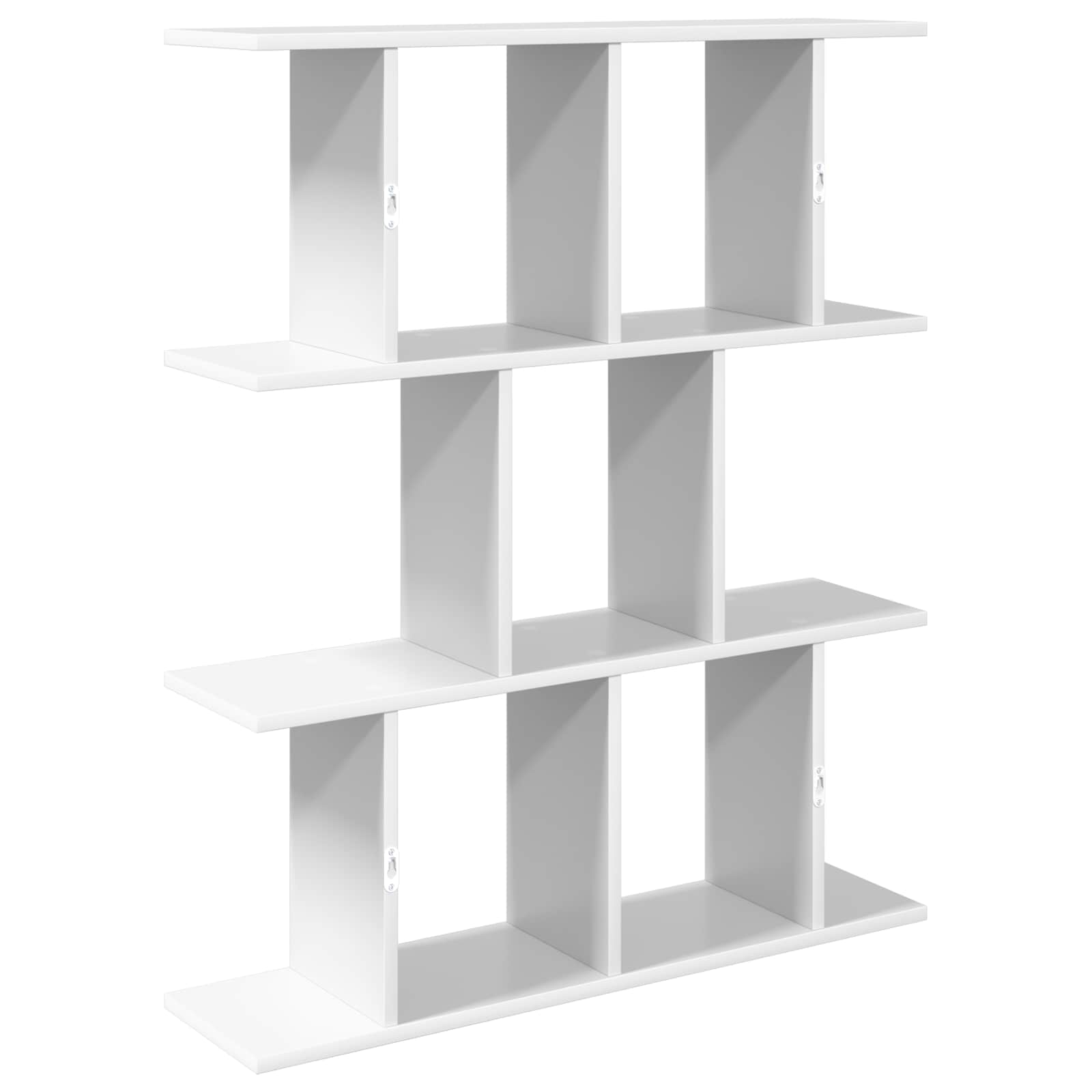 White Wall Shelf 11 Compartment 80x96cm | HomeAndLiving - 6