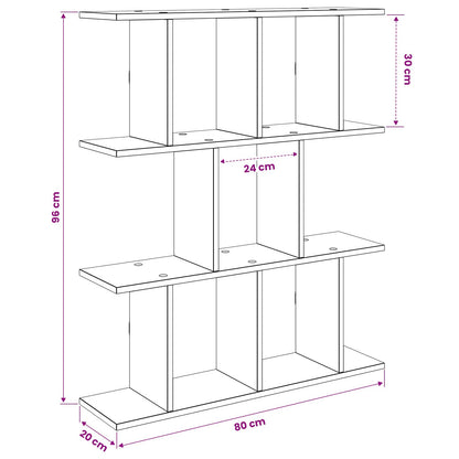 White Wall Shelf 11 Compartment 80x96cm | HomeAndLiving - 8