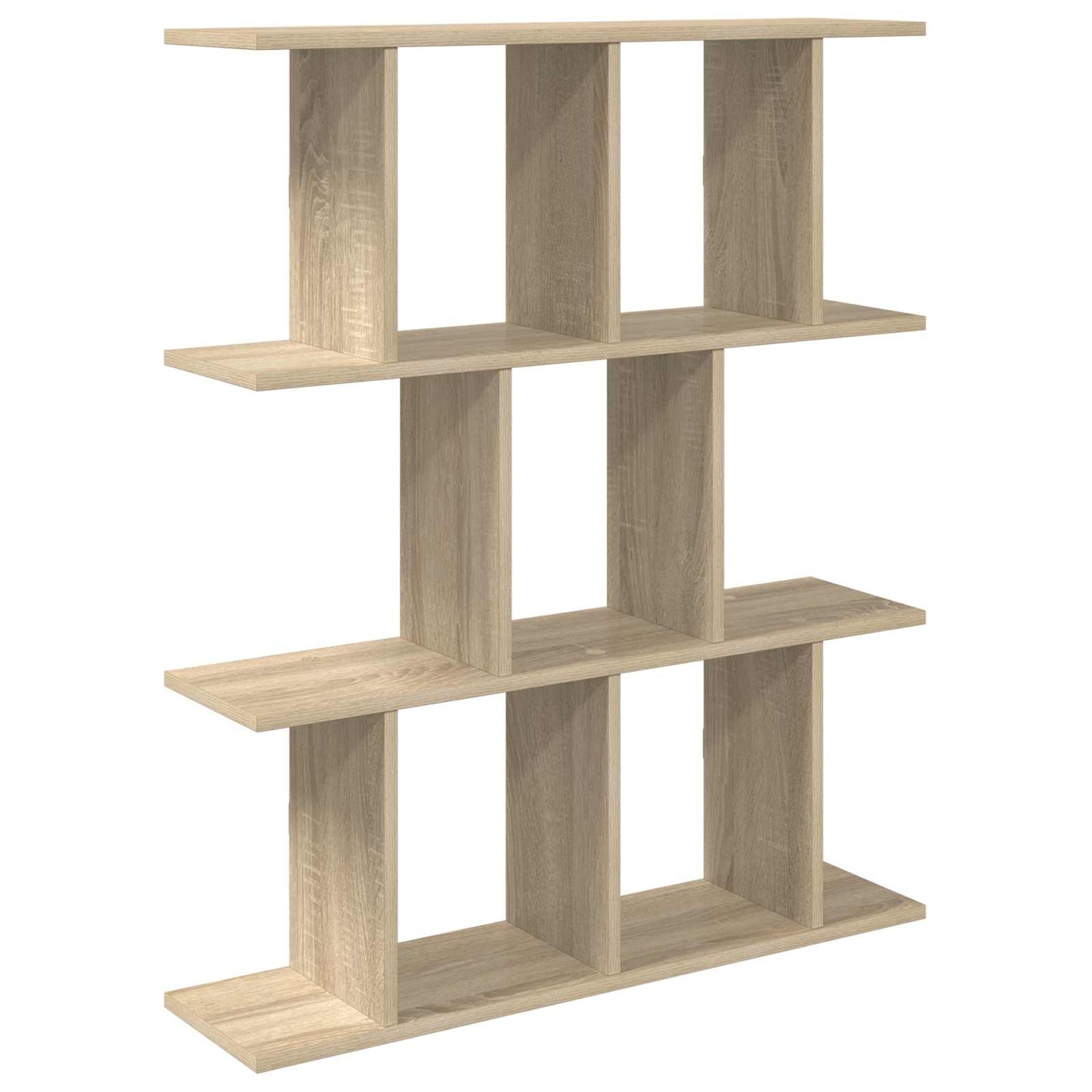 Wall Shelf 11 Compartments Sonoma Oak - 80×20×96cm - 2
