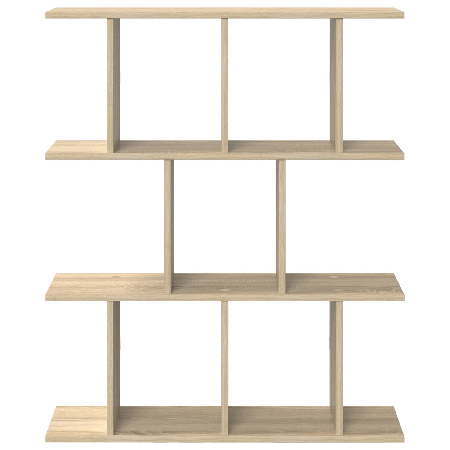 Wall Shelf 11 Compartments Sonoma Oak - 80×20×96cm - 4