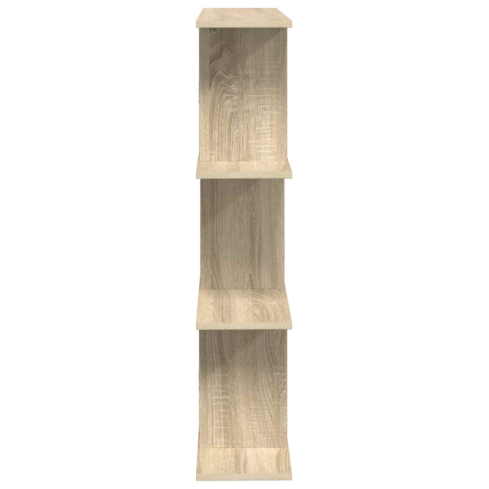 Wall Shelf 11 Compartments Sonoma Oak - 102×20×96cm - 5