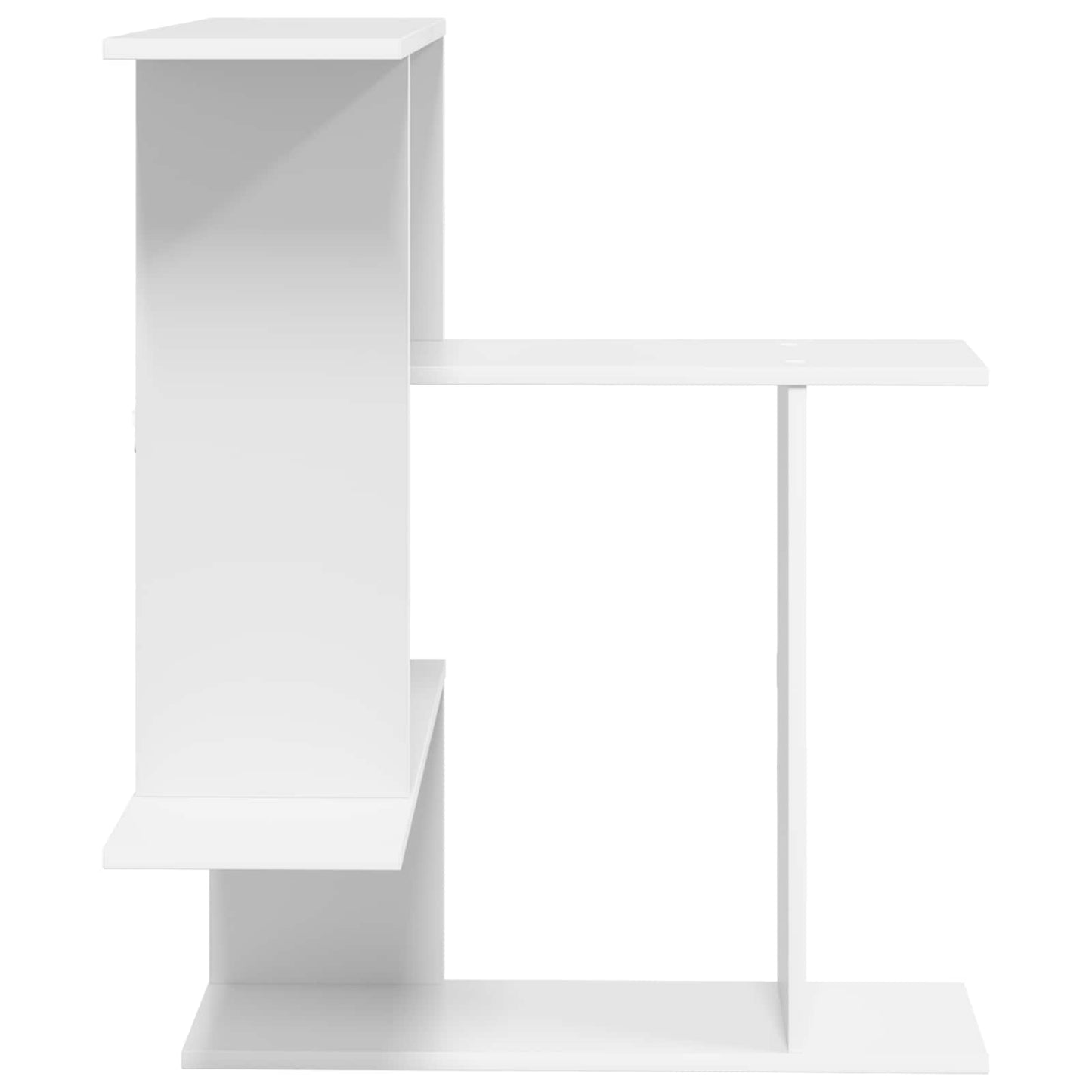 White Wall Shelf Engineered Wood 87cm | HomeAndLiving - 5