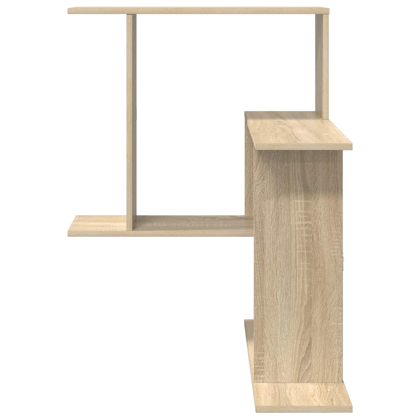 Wall Shelf Sonoma Oak Engineered Wood | HomeAndLiving - 4