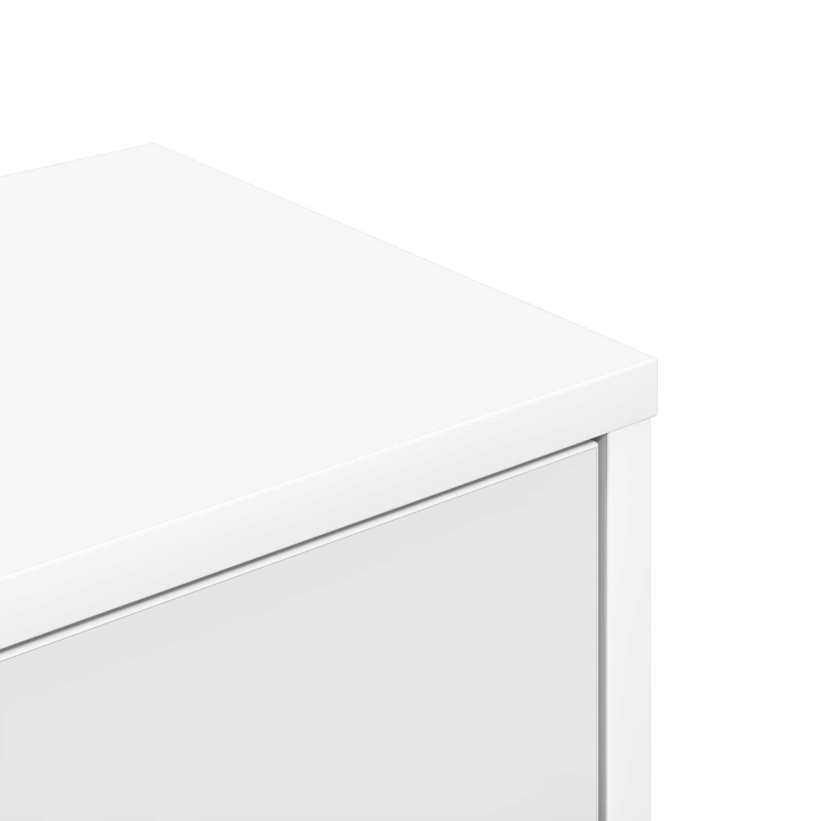 Corner Wall Shelf White 7-Tier 120cm | HomeAndLiving - 7