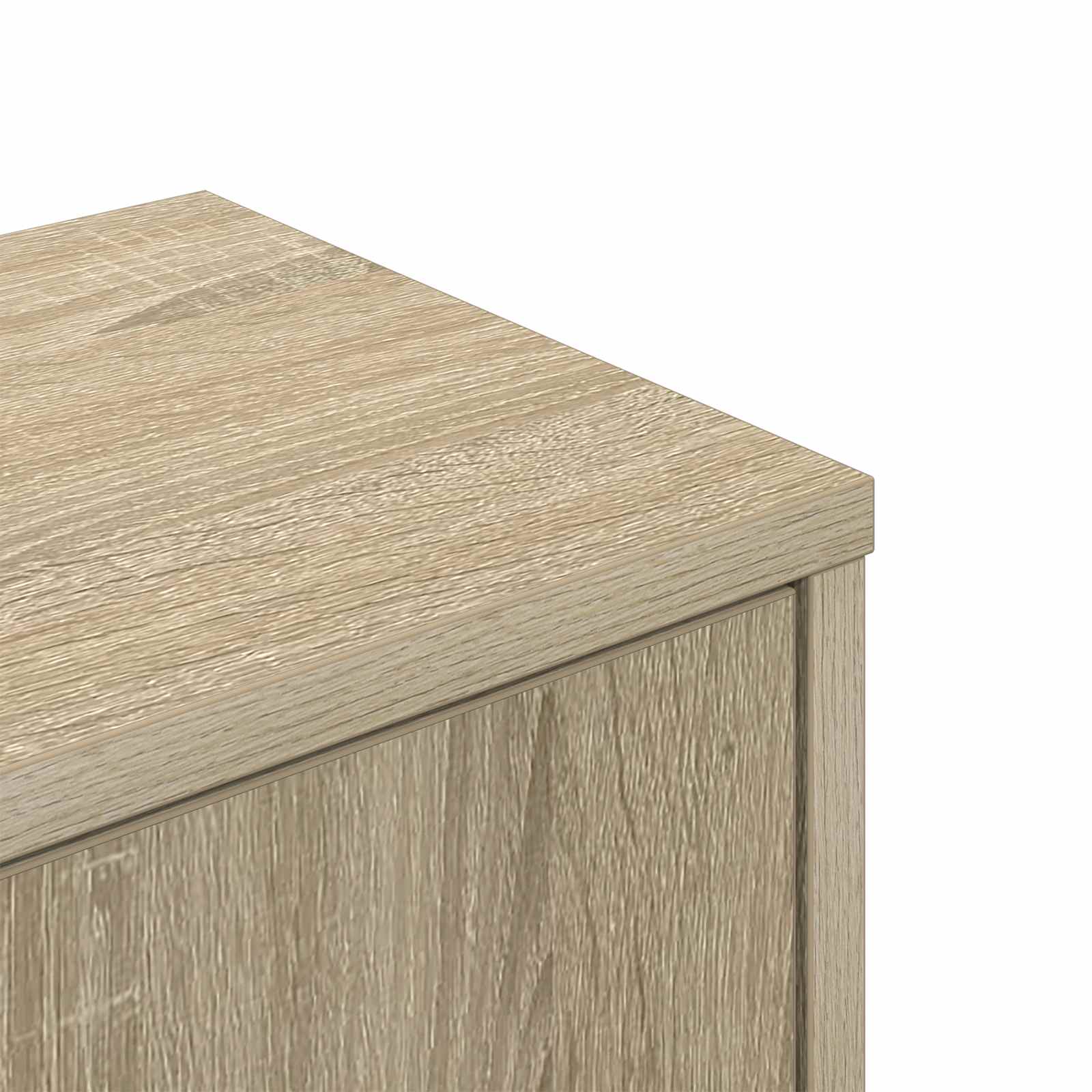 Corner Wall Shelf 7-Tier Sonoma Oak 120cm | HomeAndLiving - 7