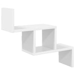 White Wall Shelf 48cm Engineered Wood | HomeAndLiving