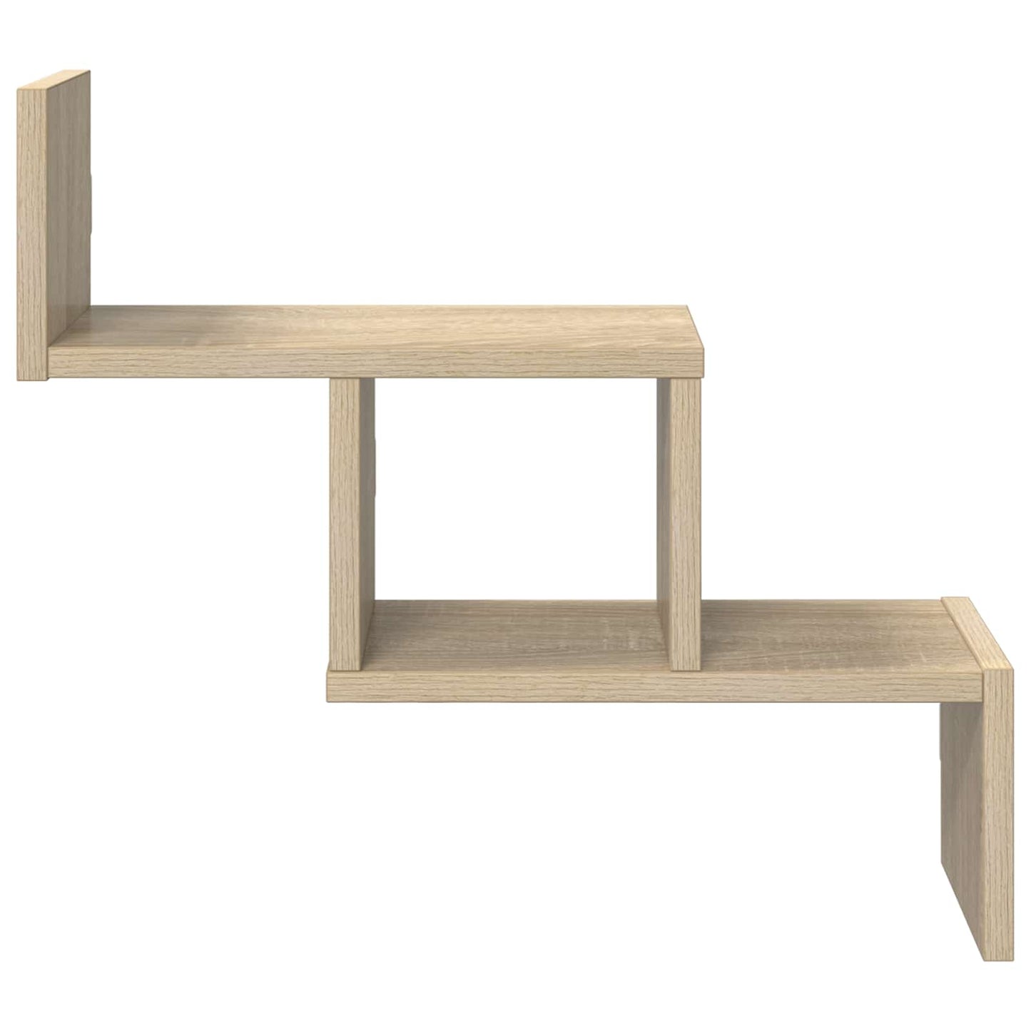 Sonoma Oak Wall Shelf 48cm Engineered Wood | HomeAndLiving - 4